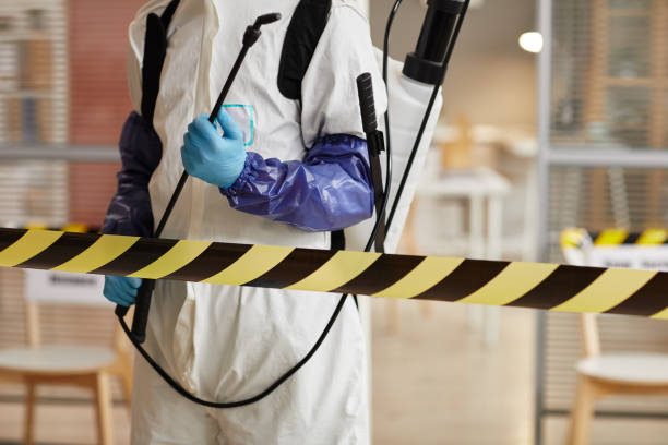 Professional Blood Cleanup technician working in Seadrift, TX